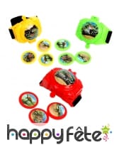 Jouet montre lance disque