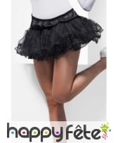 Jupon noir femme sexy