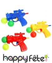 Jouet pistolet lance balle de 10cm