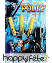 Jouet pistolet lance fusée et cible