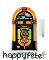 Jukebox taille réelle en carton plat