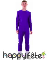 Justaucorps violet fonce
