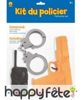 Kit accessoires de policier pour enfant, image 1