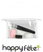 Kit accessoires pour se maquiller adulte
