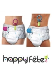 Kit bébé pour adulte bleu ou rose