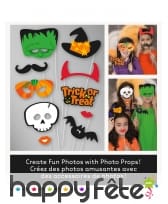 Kit de 10 photobooths sur le thème Halloween, image 3