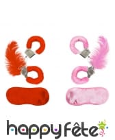 Kit d'accessoires de jeux sexy