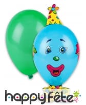 Kit de ballons bonhomme à décorer