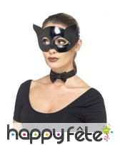 Kit de chat noir masqué