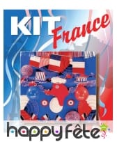 Kit de décoration France bleu blanc rouge, image 4