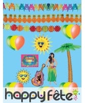 Kit de décorations Hawaïenne