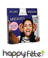 Kit de grosses oreilles avec piercings Bugalugs, image 1