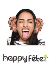 Kit de grosses oreilles avec piercings Bugalugs