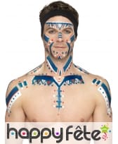 Kit de maquillage bleu au latex, image 4