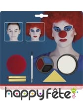 Kit de maquillage de clown