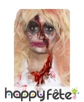 Kit de maquillage infirmière zombie