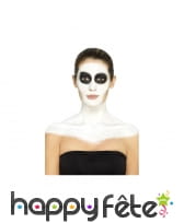 Kit de maquillage squelette néon, réagit aux UV, image 1