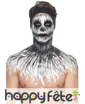 Kit de maquillage squelette néon, réagit aux UV, image 11