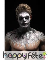 Kit de maquillage squelette néon, réagit aux UV, image 12