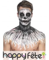 Kit de maquillage squelette néon, réagit aux UV, image 7