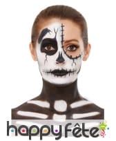 Kit de maquillage squelette pour adulte, image 3