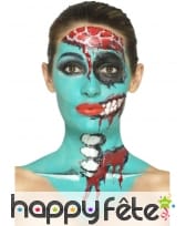 Kit de maquillage turquoise au latex, image 11