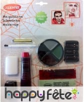 Kit de Maquillage zombie de luxe