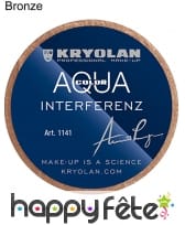 Kryolan fard a l'eau interferenz à paillettes., image 2