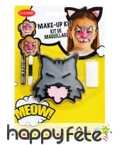 Kit maquillage de chat pour enfant