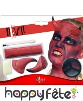 Kit maquillage de diable