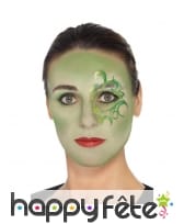 Kit maquillage de sorcière verte, image 4
