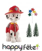 Kit Marshall Pat Patrouille pour gâteau