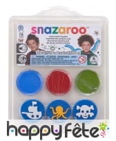 Kit maquillage Sous l'océan et pirates