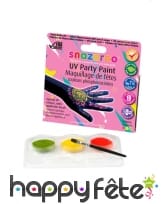 Kit maquillage uv phosphorescent