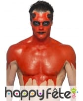 Kit pour maquillage de diable rouge au latex, image 3