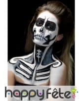 Kit pour maquillage de squelette au latex, image 5