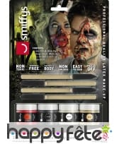 Kit pour maquillage de zombie au latex, image 6