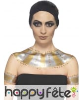 Kit pour maquillages métalliques. Doré et argenté, image 10