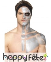 Kit pour maquillages métalliques. Doré et argenté, image 3