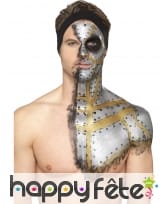 Kit pour maquillages métalliques. Doré et argenté, image 5