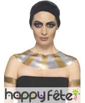 Kit pour maquillages métalliques. Doré et argenté, image 9