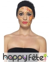 Kit pour maquillages néons, réagit aux UV, image 9