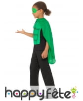 Kit vert de super héro pour enfant, image 1
