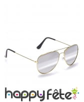 Lunettes aviateur or, image 1