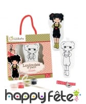 Louloute à peindre Elisa