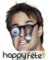 Lunettes avec yeux sur ressort
