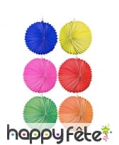 Lampion ballon assorti de 25 cm