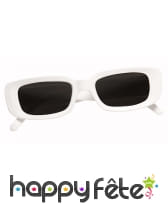 Lunettes blanches de michel polnareff