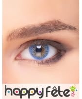 Lentilles bleu électrique