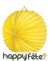 Lampion ballon jaune